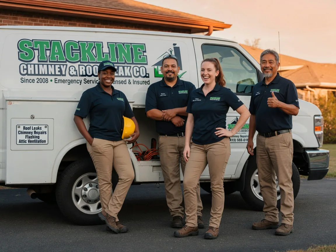 Chimney flashing repair company in Chester, TX
